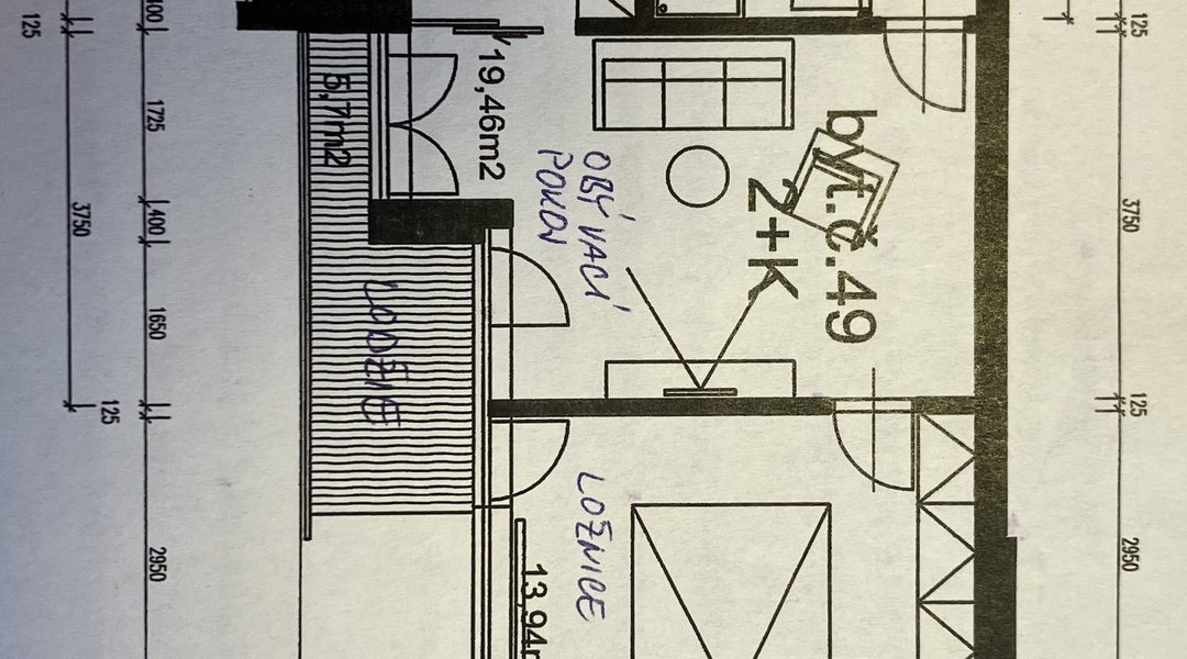 Pronájem byty 2+1, 53 m2 – Brno – Staré Brno