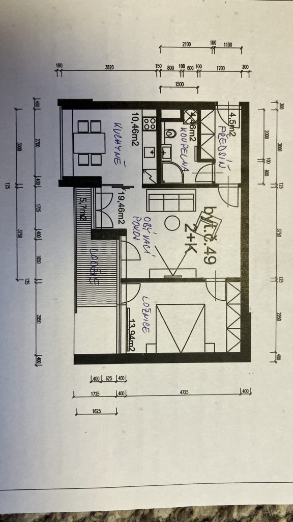 Pronájem byty 2+1, 53 m2 – Brno – Staré Brno